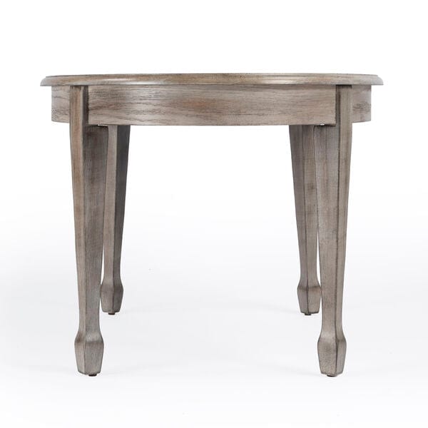 Butler Specialty Company Clayton Oval Wood Coffee Table, Natural Wood 1234247