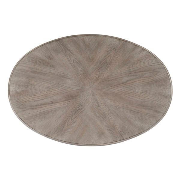 Butler Specialty Company Clayton Oval Wood Coffee Table, Natural Wood 1234247