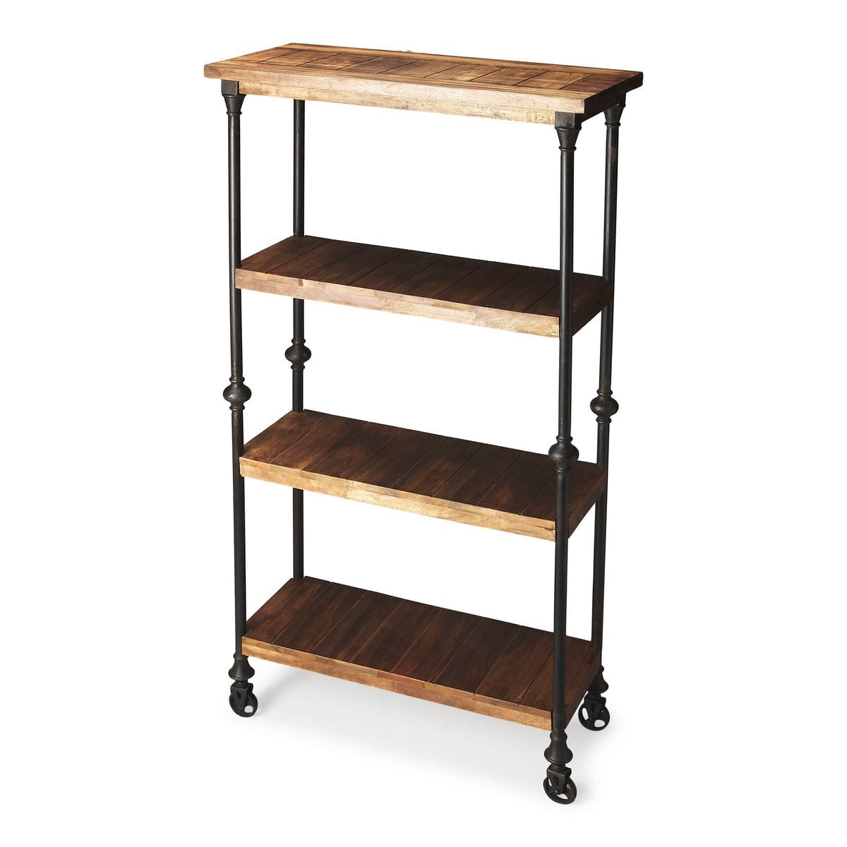Butler Specialty Company Fontainebleau Industrial Chic Bookcase, Multi-Color 2703290
