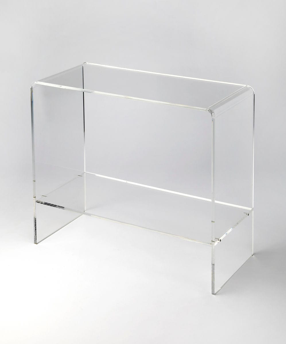 Butler Specialty Company Crystal Clear Acrylic Console Table, Clear 3610335