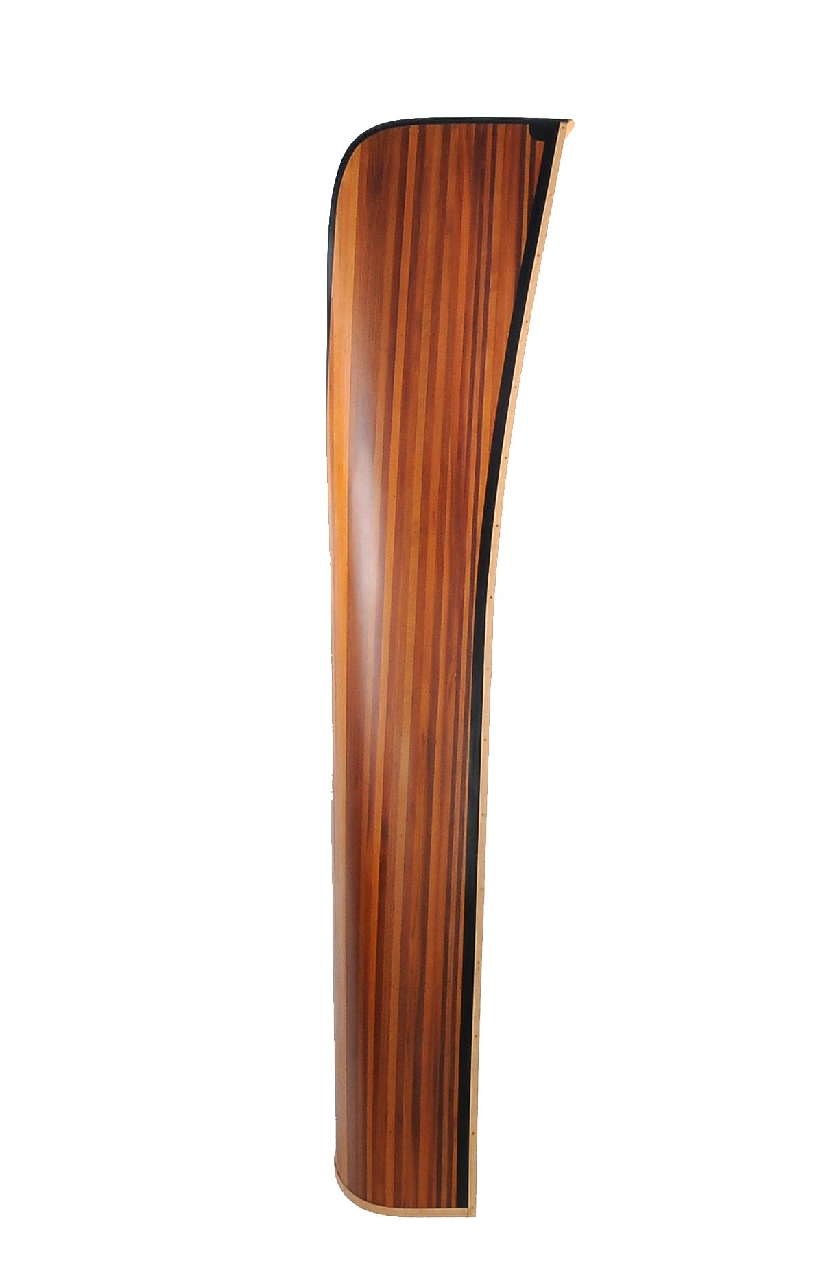 Homeroots 31" x 90" x 20.5" Wooden Canoe Book Shelf 364286