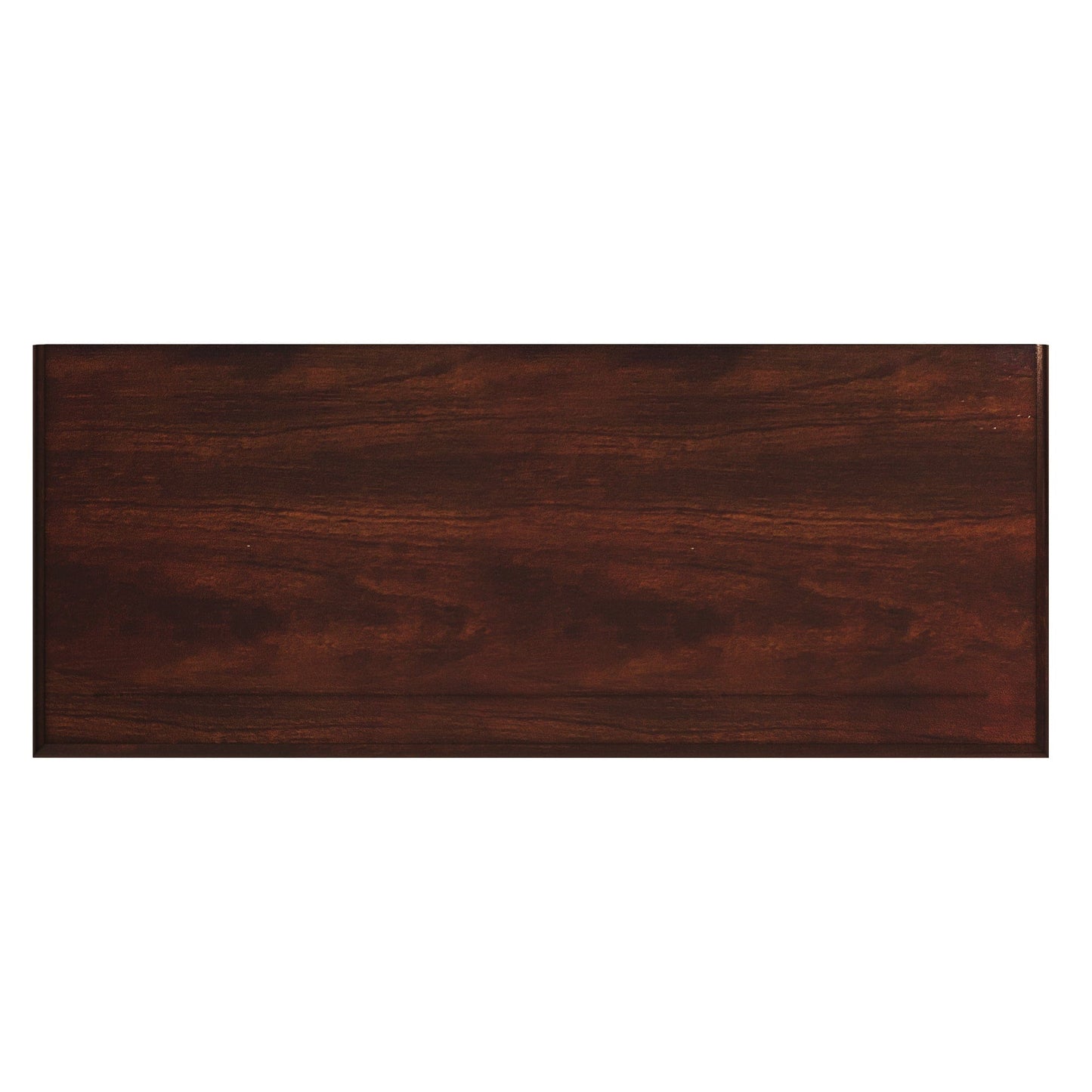 Homeroots Newport Plantation Cherry Low Bookcase 389554