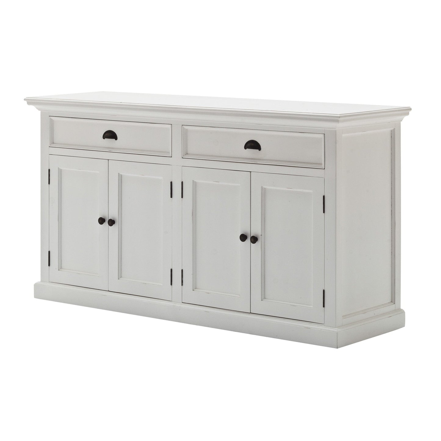 Homeroots Classic White Hutch Bookcase Unit 397119