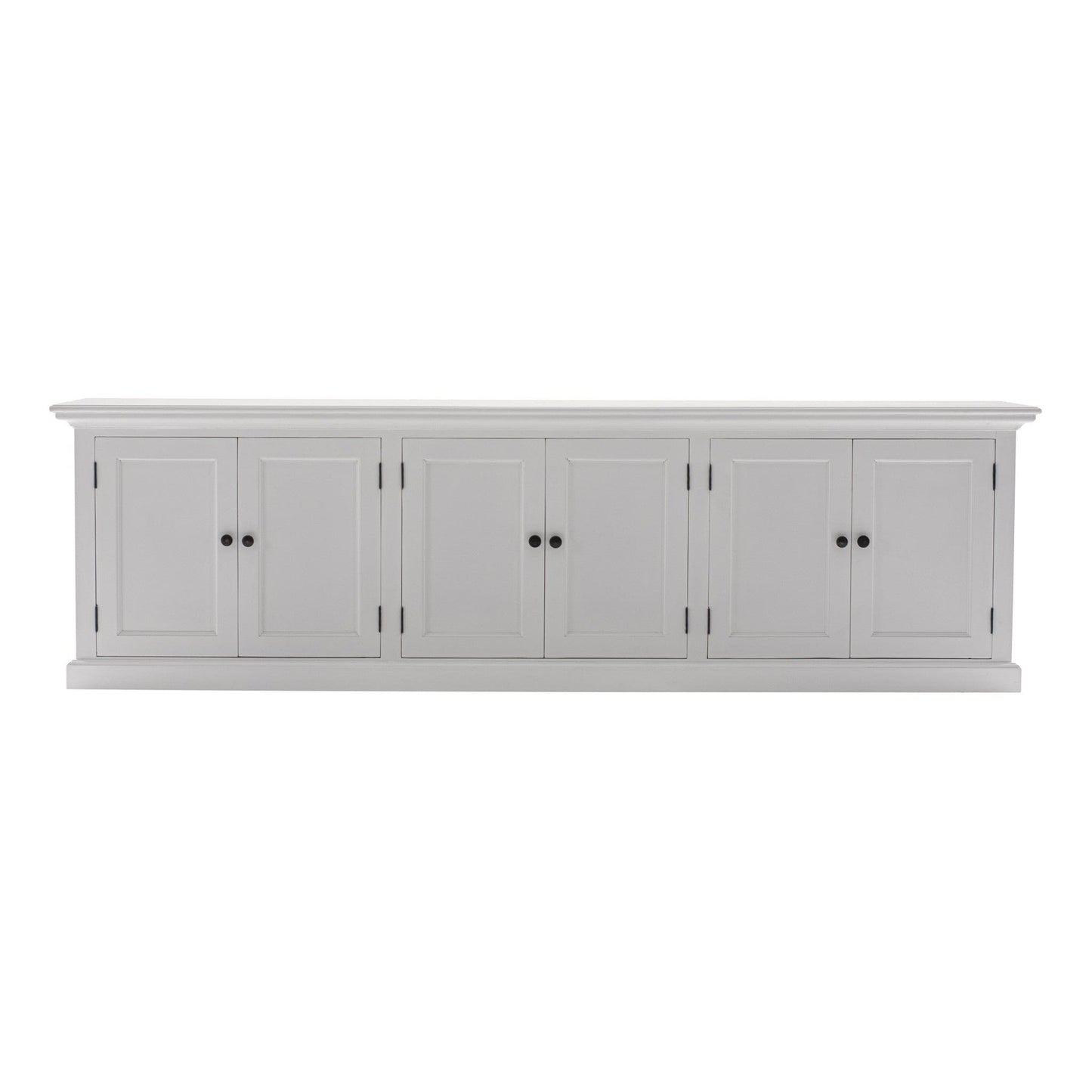 Homeroots Classic White Triple-Bay Hutch Unit 397128
