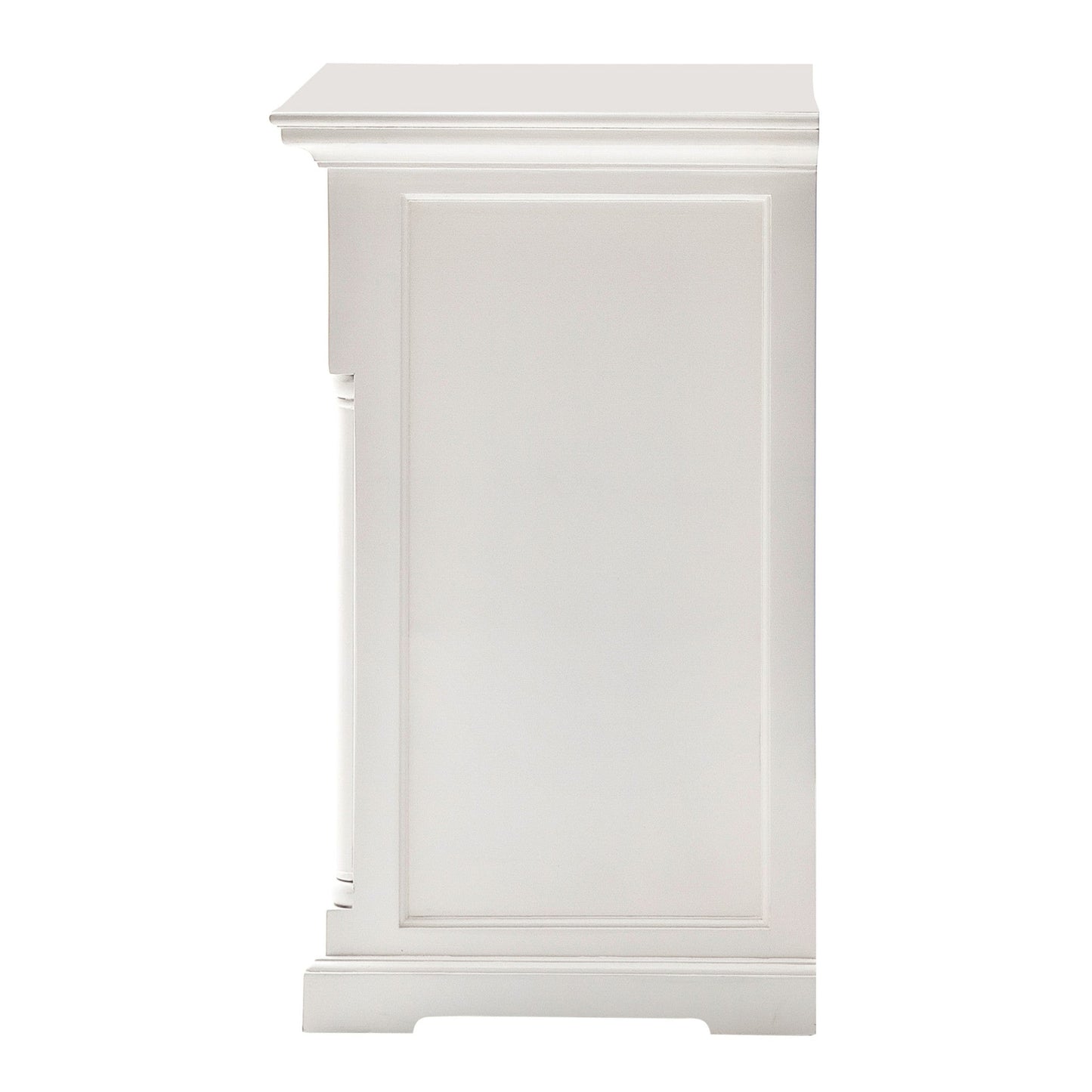Homeroots Classic White Hutch Cabinet 397129