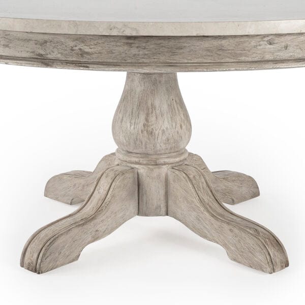 Butler Specialty Company Danielle Marble Coffee Table, Gray 5516329