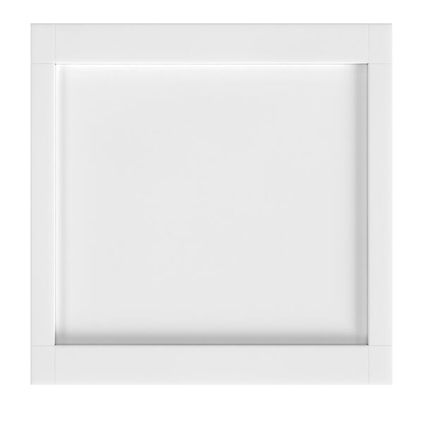 Butler Specialty Company Lark 3- Tier 1 Door Narrow Bookcase Etagere, White 5565304