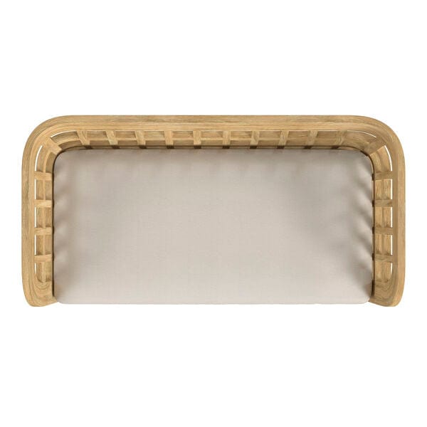 Butler Specialty Company Monhegan Teak Outdoor Loveseat, Light Brown 5653436