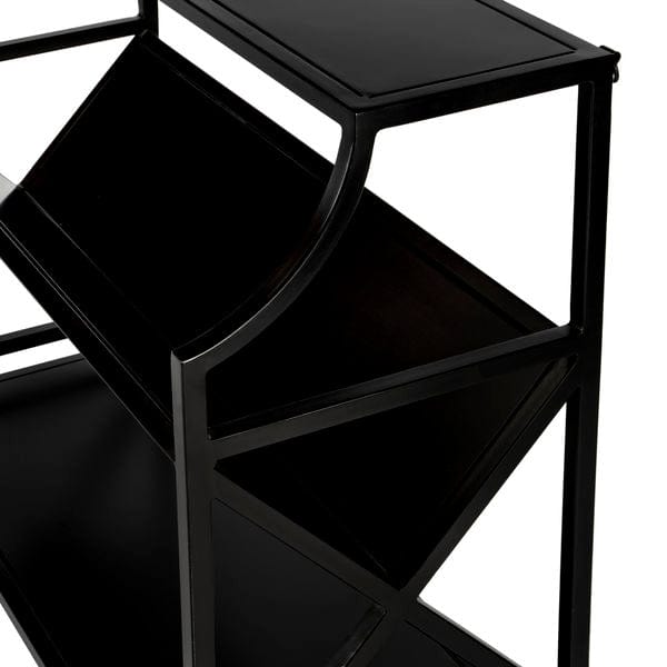 Butler Specialty Company Keats Library 2 Tier 36"W Bookcase, Black 6112025