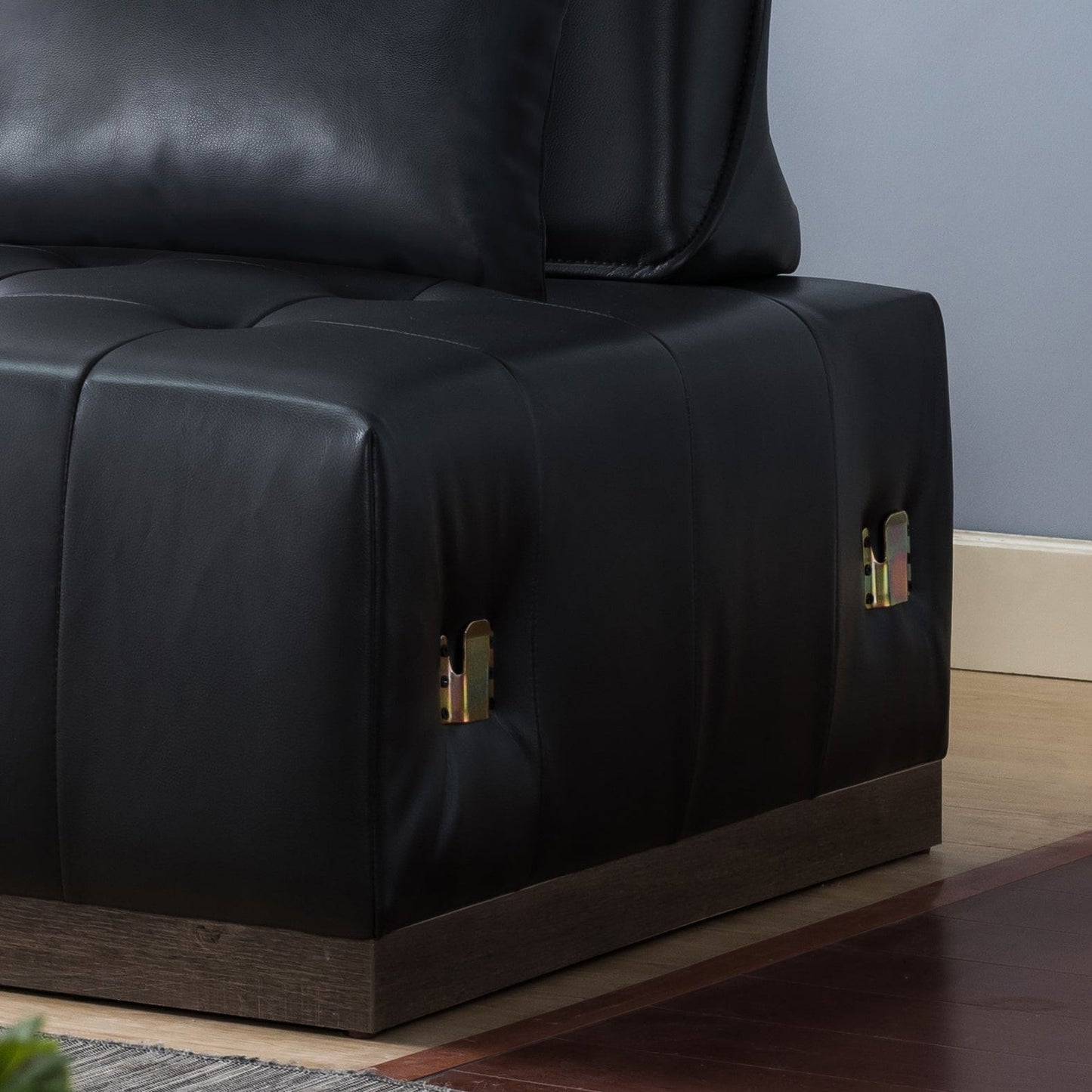 ID USA Sectional 8095-GRY - Essential Livingroom