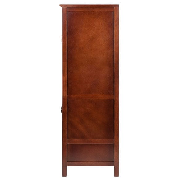 Winsome Brooke 3-Pc Modular Jelly Cupboard Set, Walnut 94357 - Essential Livingroom