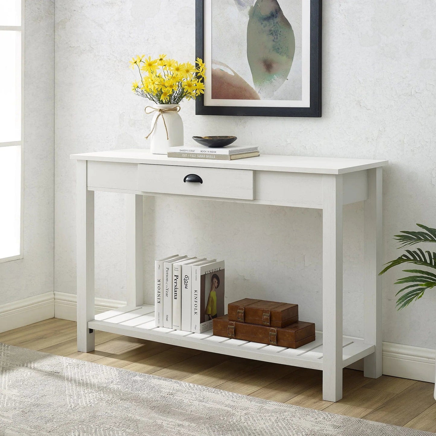 Walker Edison Country Entry Table