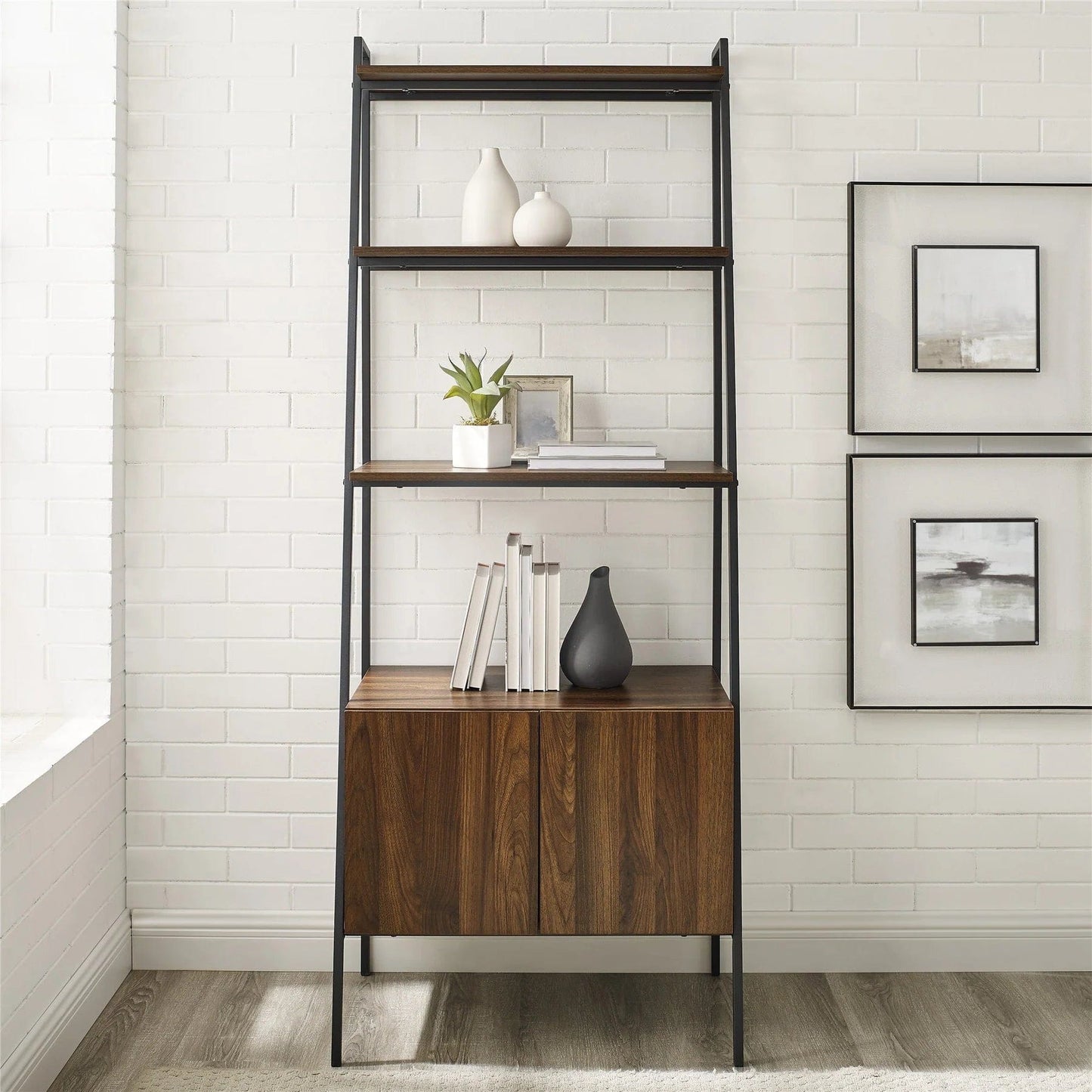 Walker Edison Arlo Storage Bookshelf