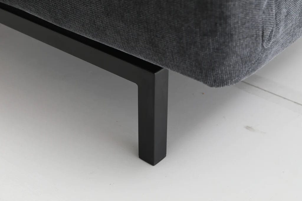 Mobital USA Iso Swivel Double Sleeper Sofa/ Daybed Dusk Chenille Fabric SOF-ISO1-DUSK-PCBLA - Essential Livingroom