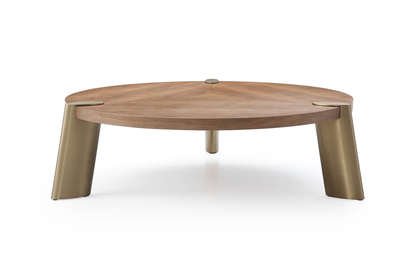 Whiteline Mimeo Large round Coffee Table - Essential Livingroom