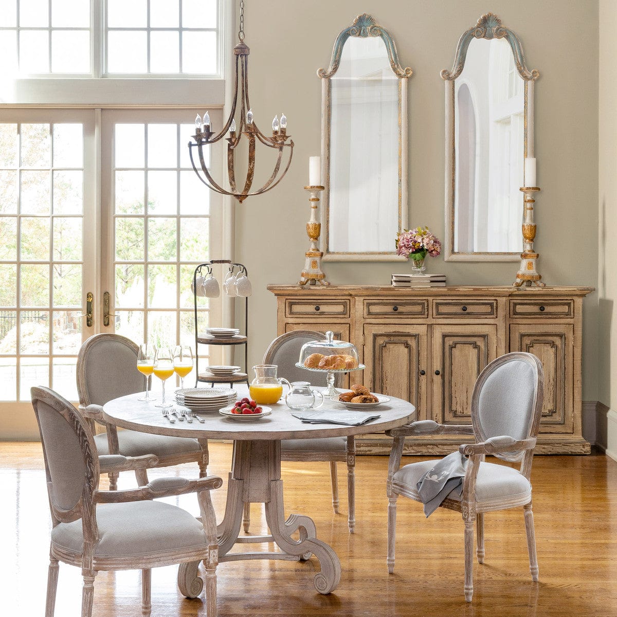 Parkhill Cedric Wood Console EFC20144 - Essential Livingroom