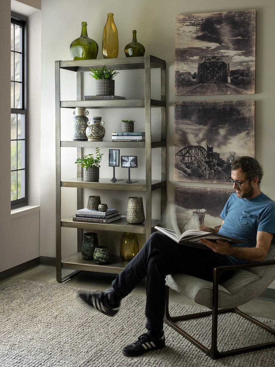 Parkhill Osborne Iron Book Shelf EFC20148 - Essential Livingroom