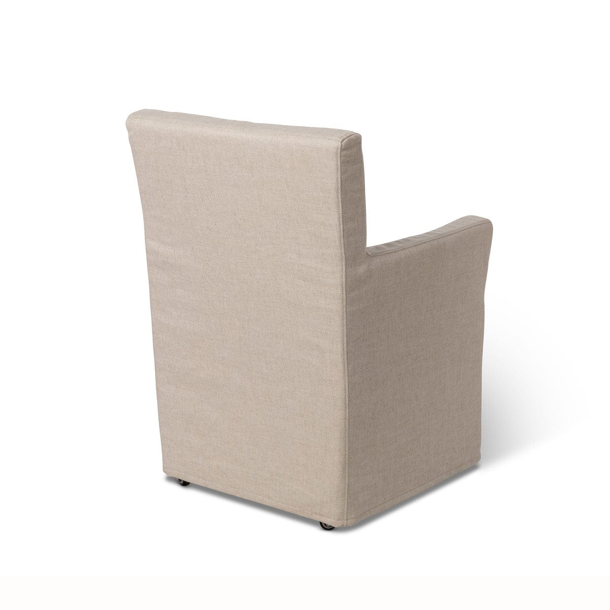 Parkhill Slip Covered Linen Arm Chair EFS26077
