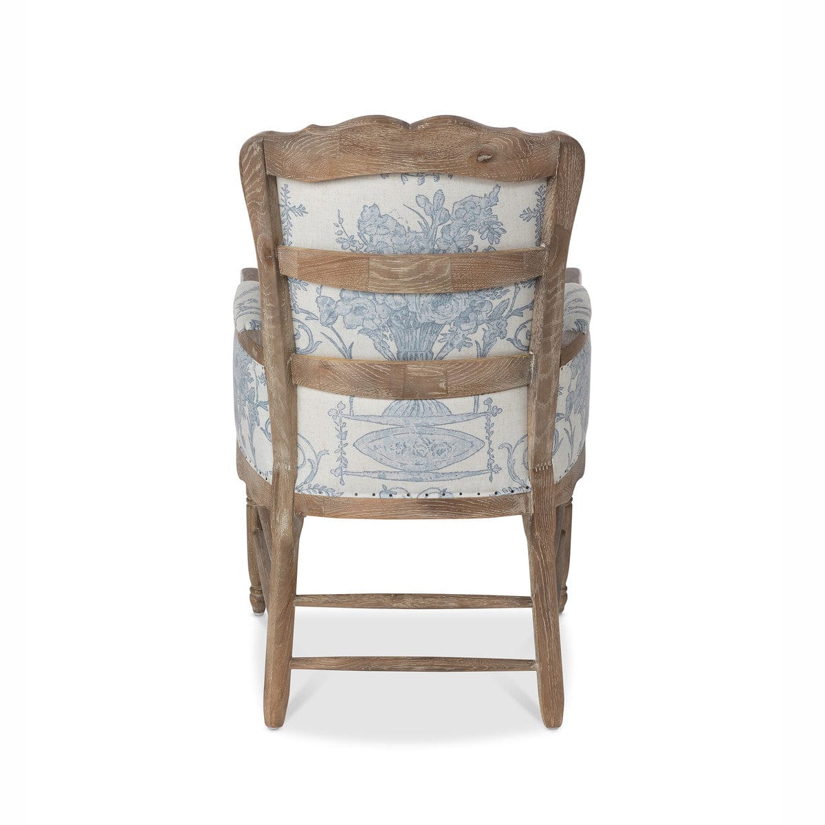 Parkhill French Quarter Blue Provincial Fireside Chair EFS90247