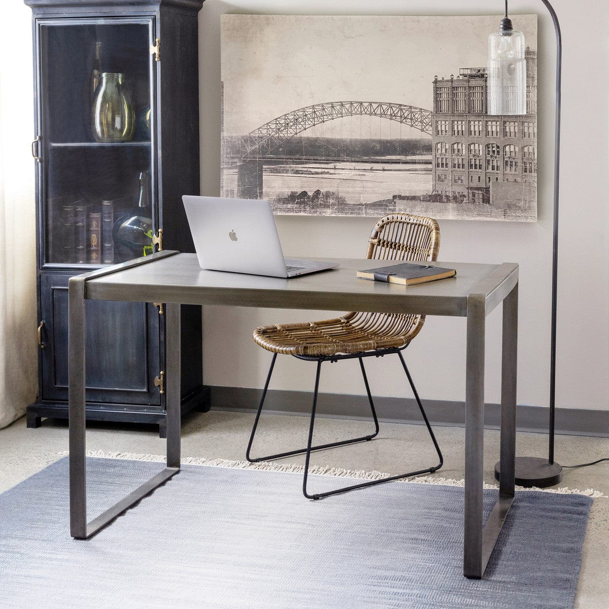Parkhill Osborne Iron Desk EFT20122