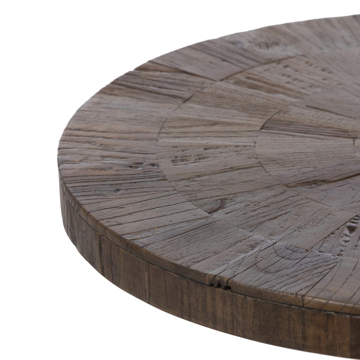 Parkhill Recycled Elm and Iron Side Table EFT26073