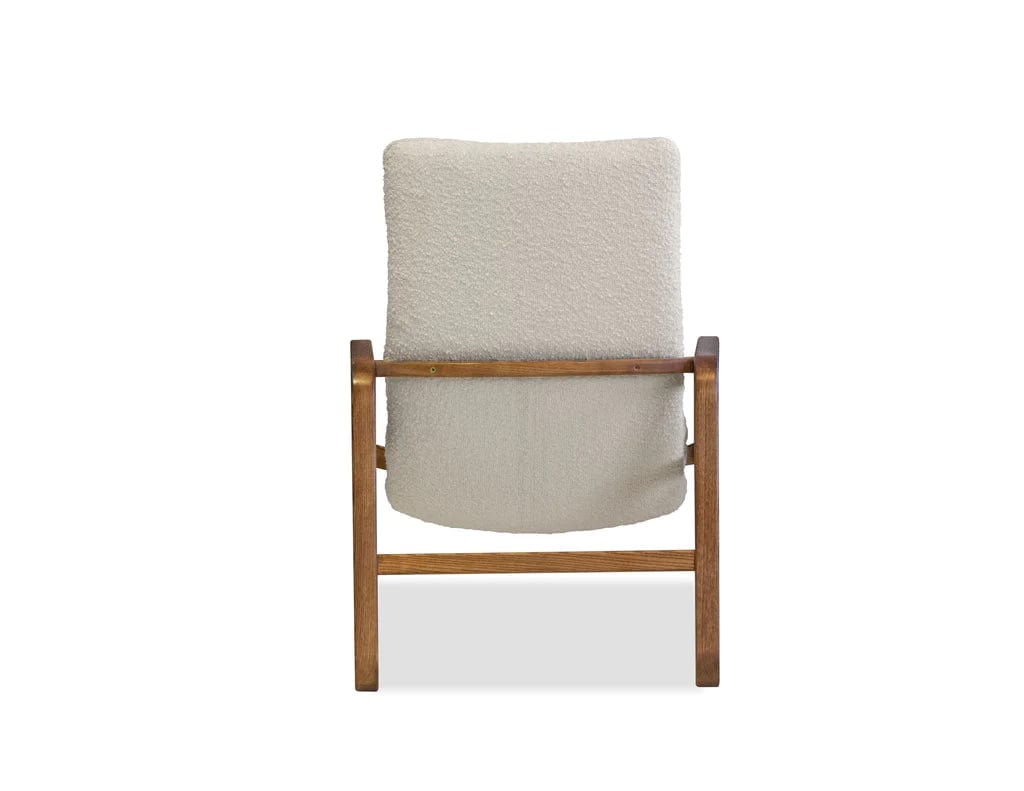 Mobital USA Hans Lounge Chair Cream Boucle LCH-HANS-ASHN-CRBO - Essential Livingroom