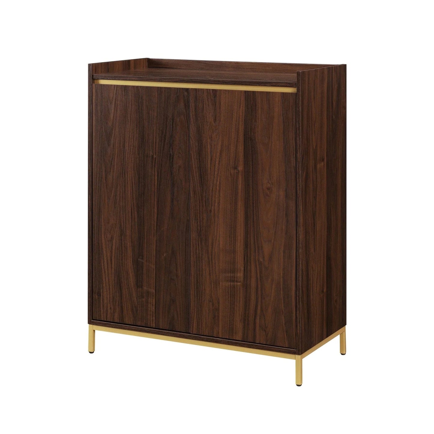 Walker Edison Contemporary Minimalist 2-Door Accent Cabinet
