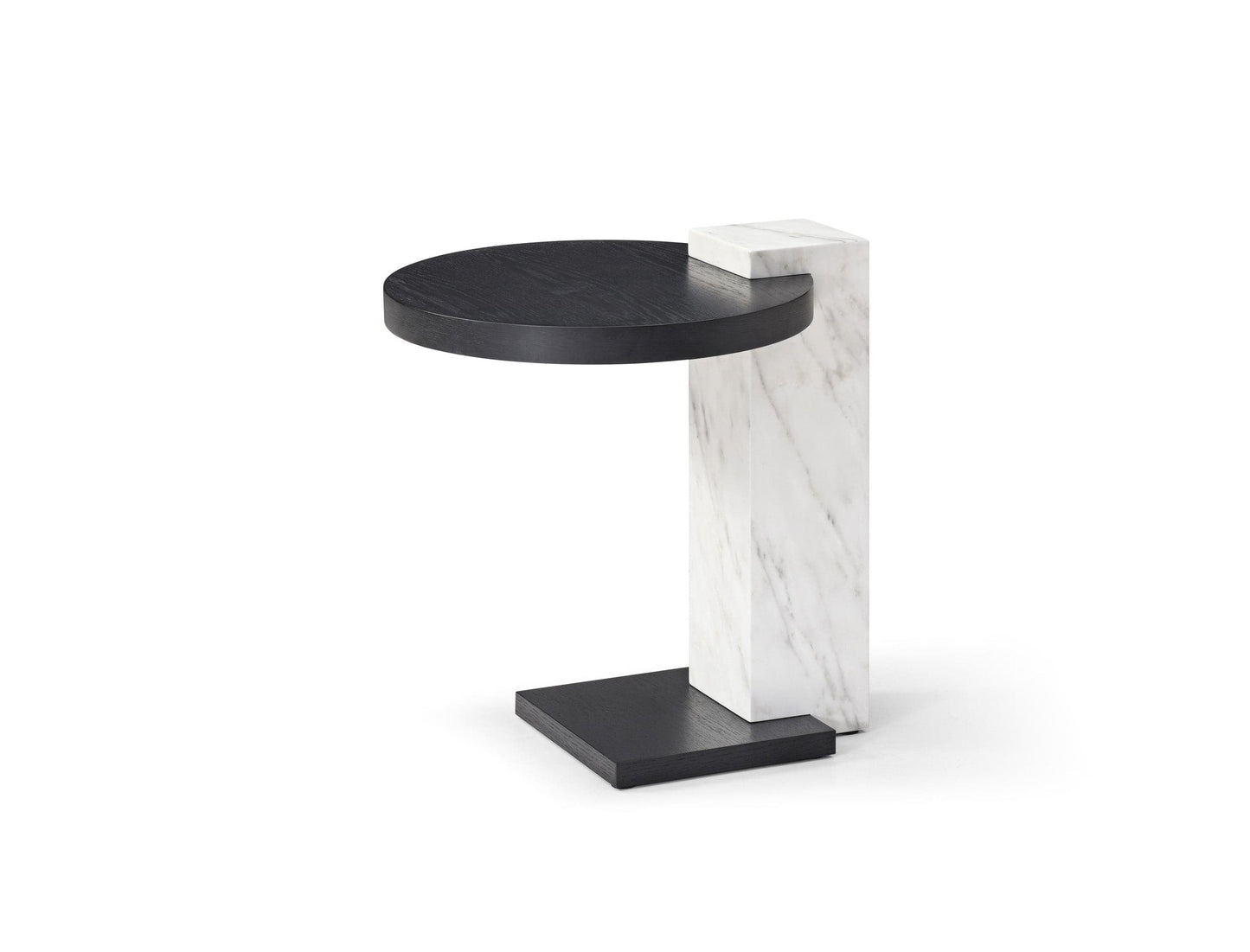 Whiteline Mabel Side Table ST1899-BLK - Essential Livingroom