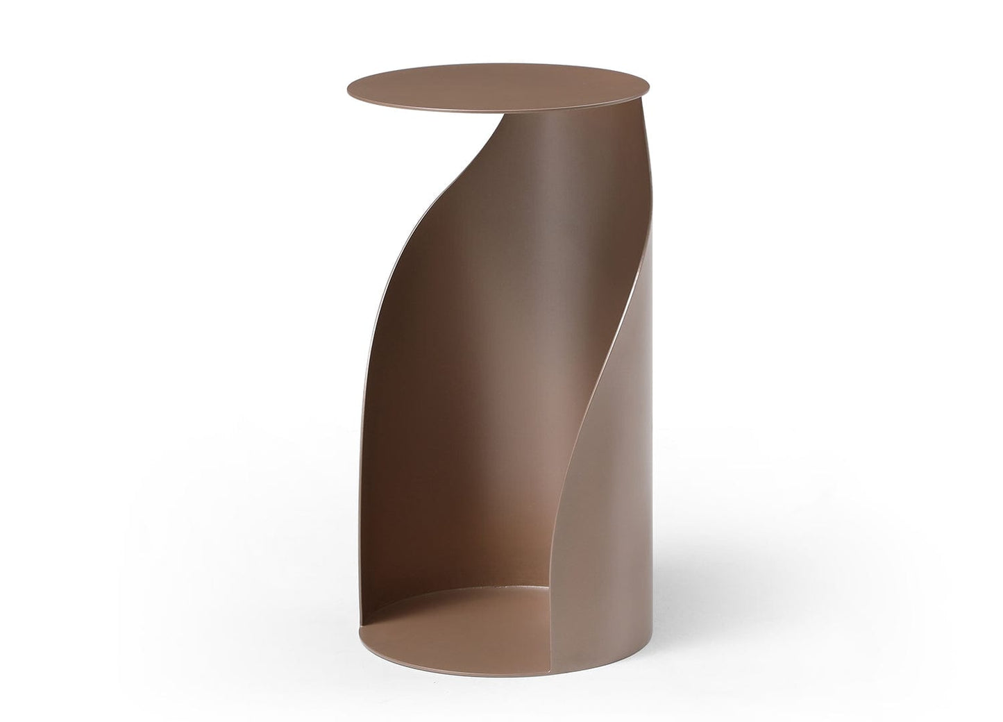 Whiteline Willie Side Table, Large - Essential Livingroom