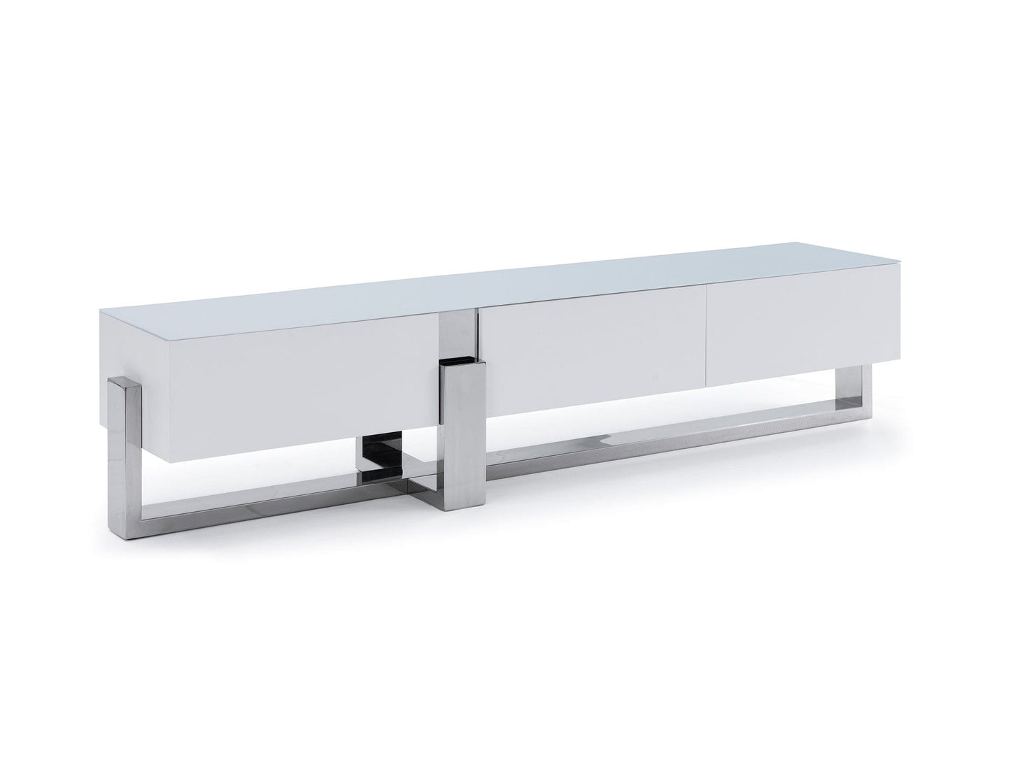 Whiteline Blake TV Unit EC1439-WHT - Essential Livingroom