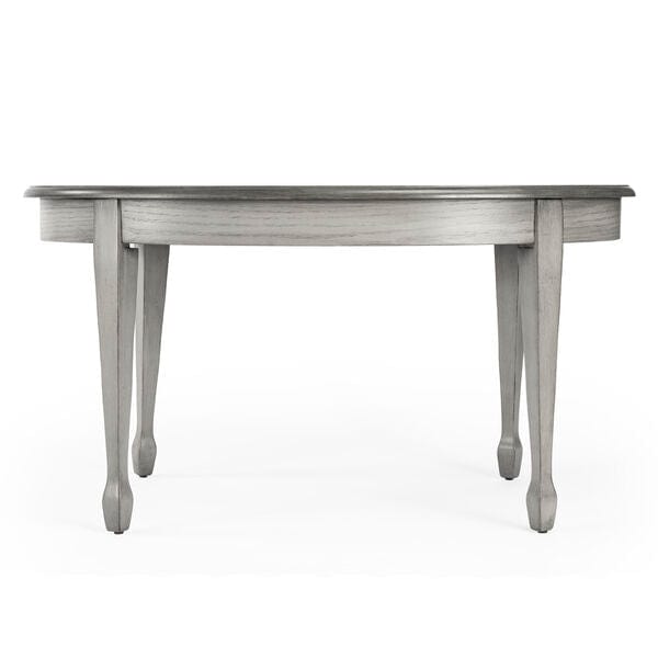 Butler Specialty Company Clayton Oval Wood Coffee Table, Gray 1234418