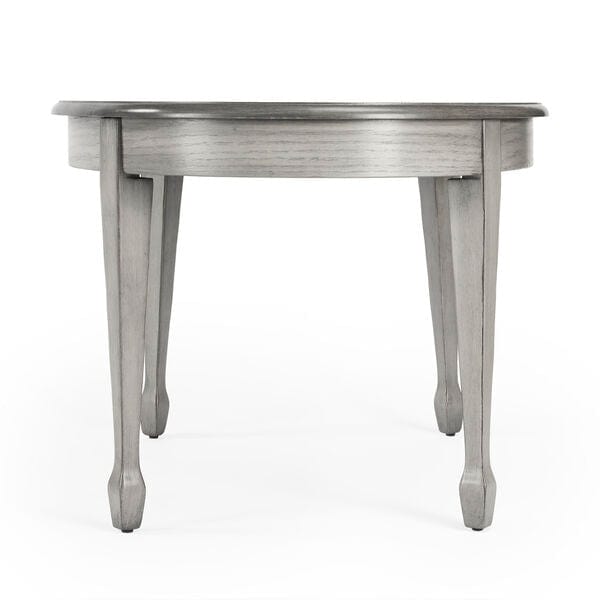 Butler Specialty Company Clayton Oval Wood Coffee Table, Gray 1234418