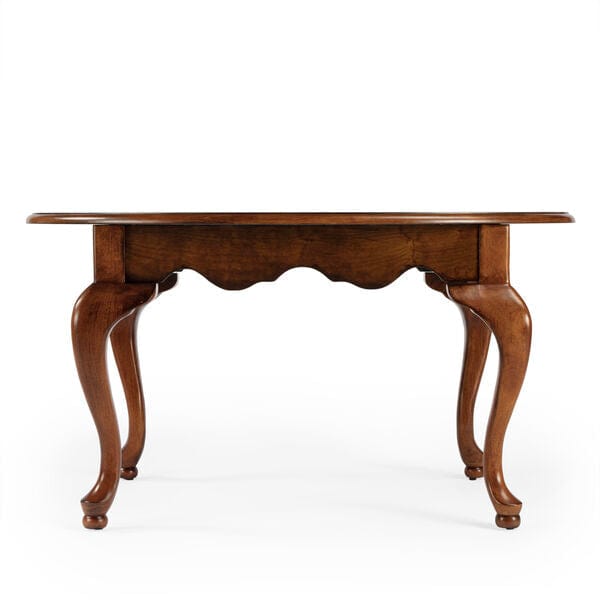Butler Specialty Company Grace Oval 4 Legs Coffee Table, Medium Brown 3012101