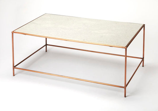 Butler Specialty Company Copperfield Marble Coffee Table, Multi-Color 3871389