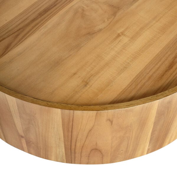 Butler Specialty Company Tori Round Coffee Table, Light Brown 5514273