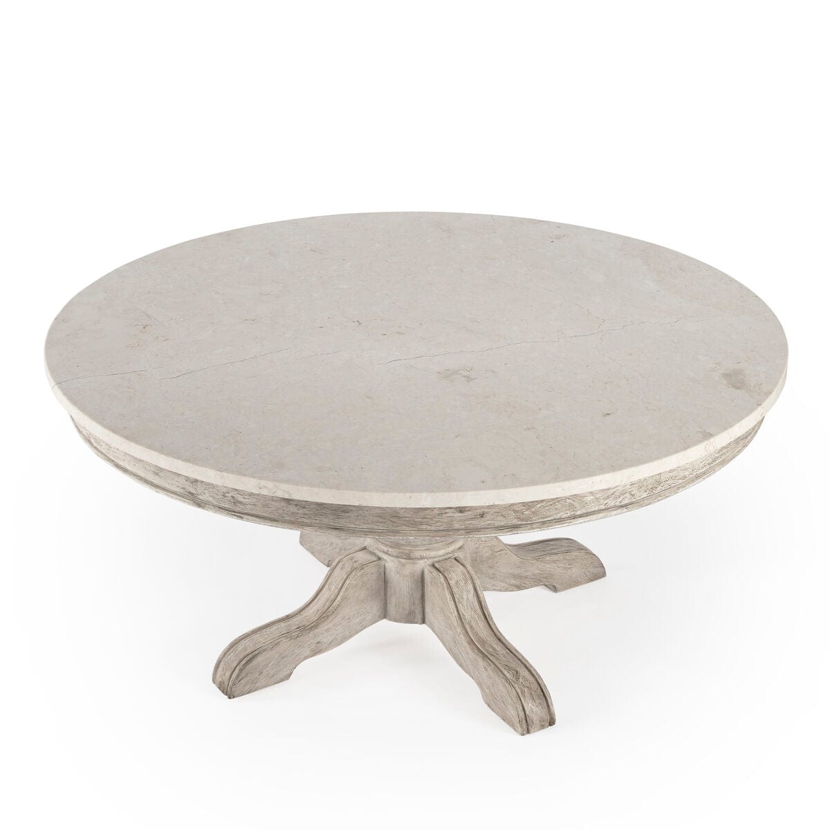 Butler Specialty Company Danielle Marble Coffee Table, Gray 5516329