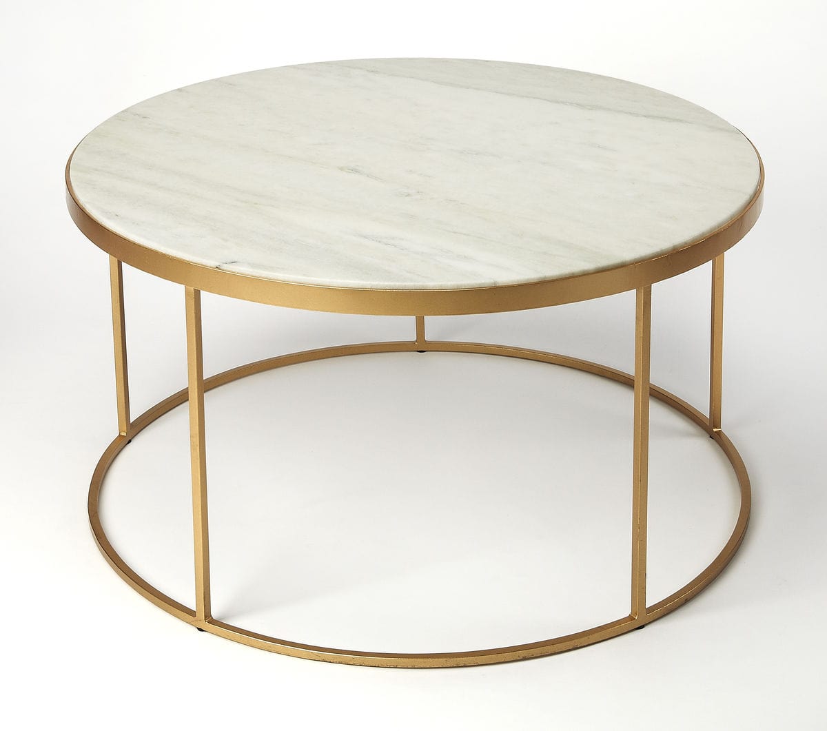 Butler Specialty Company Triton Marble Coffee Table, Multi-Color 9392389