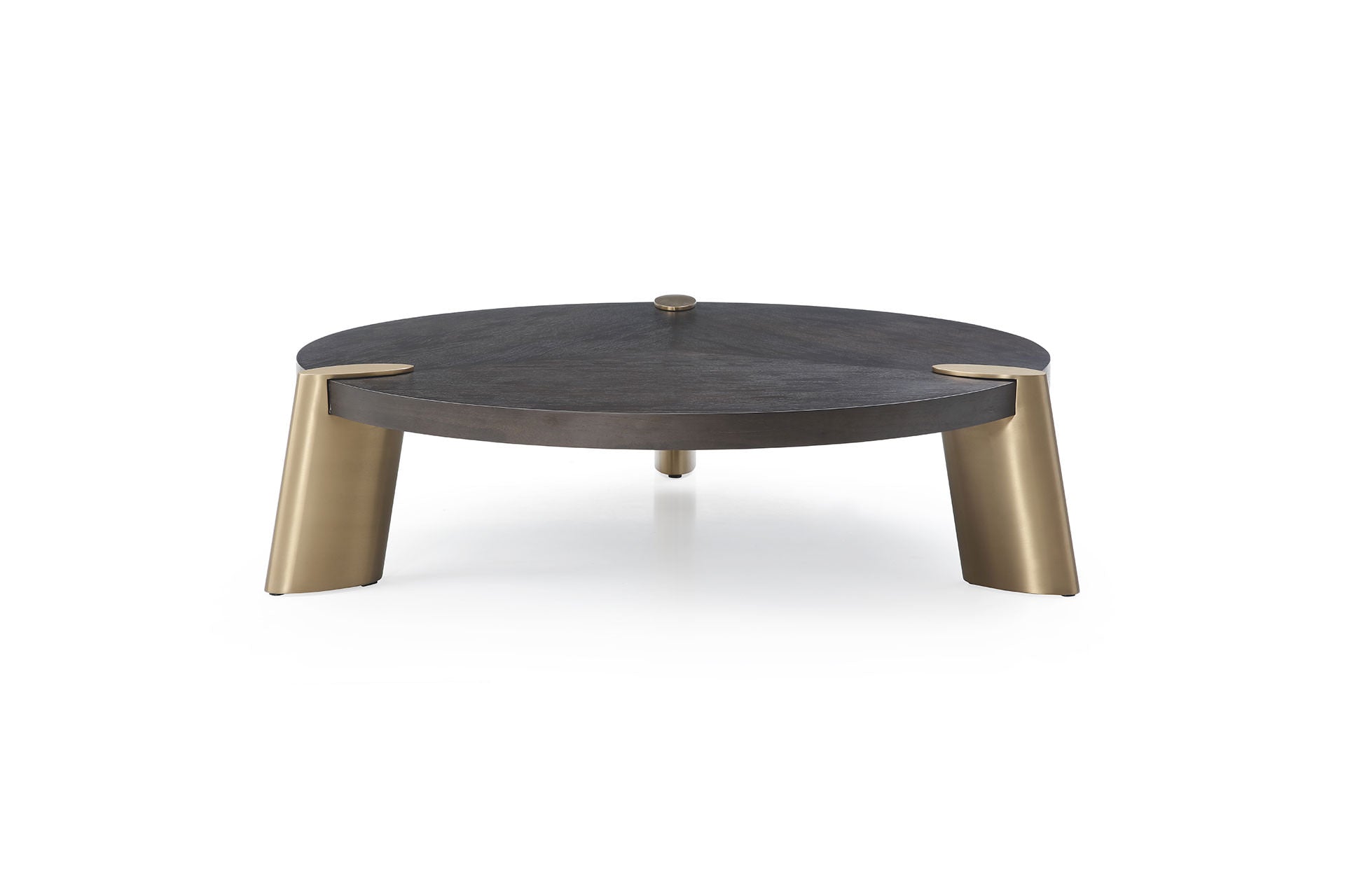 Whiteline Mimeo Large round Coffee Table - Essential Livingroom