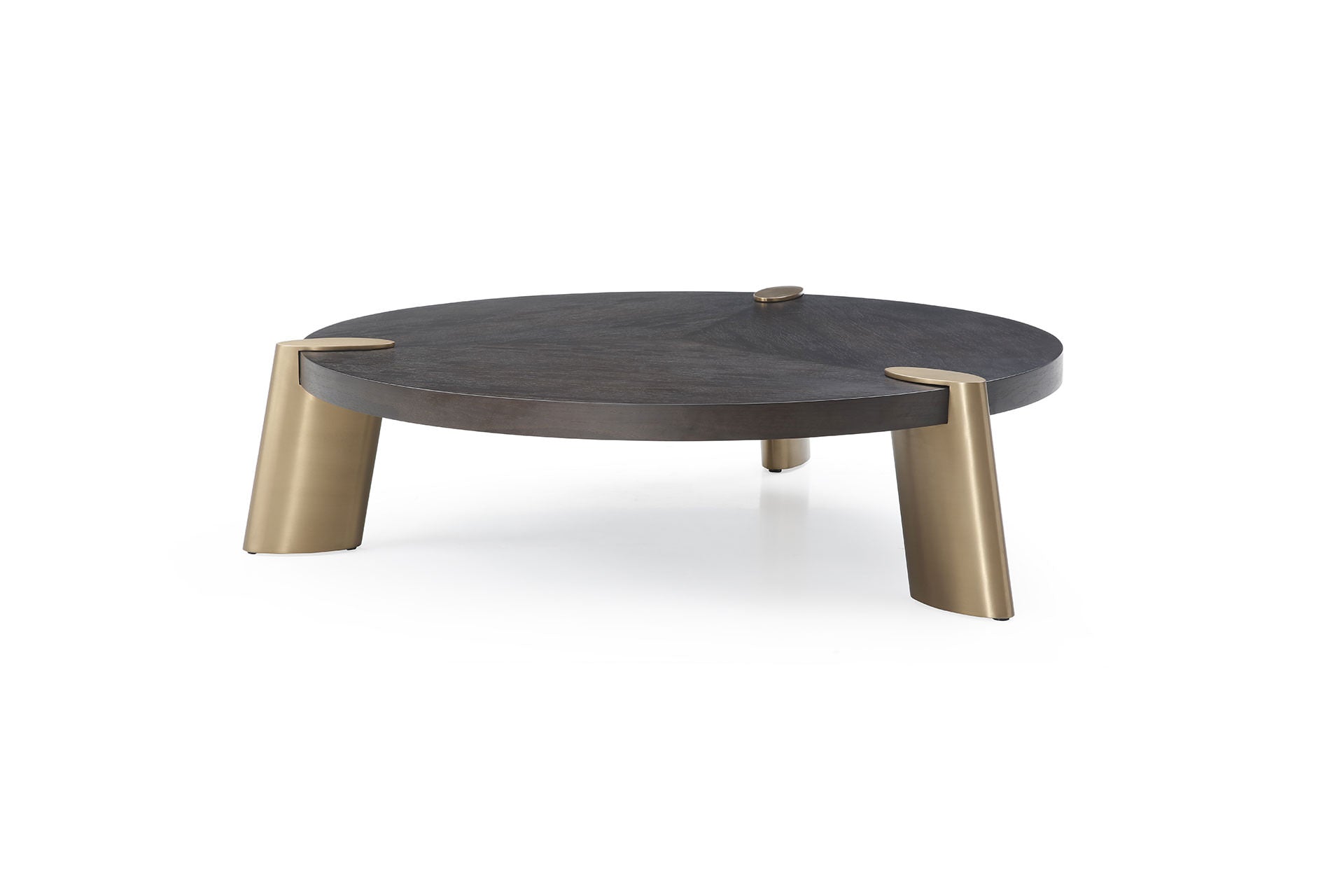 Whiteline Mimeo Large round Coffee Table - Essential Livingroom