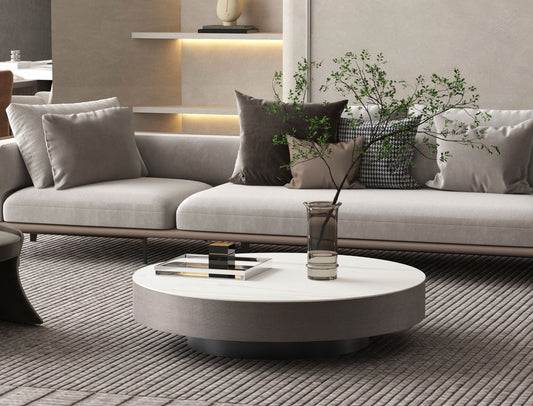 Whiteline Cory Coffee Table CT1887-GRY - Essential Livingroom