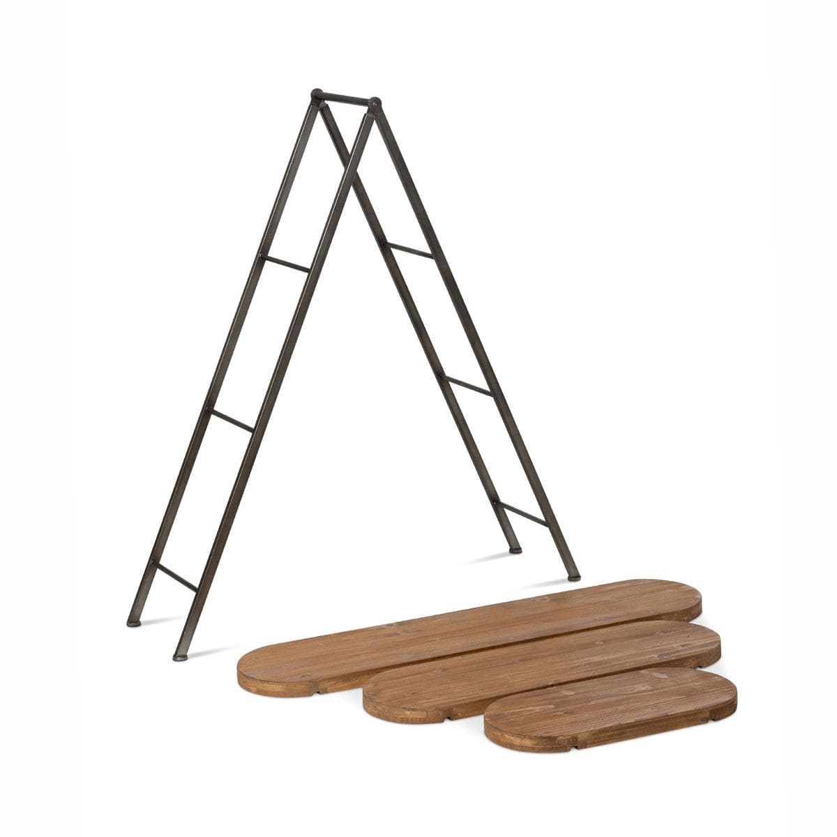 Parkhill 3-Tiered Wooden Display Shelf EAW20620 - Essential Livingroom