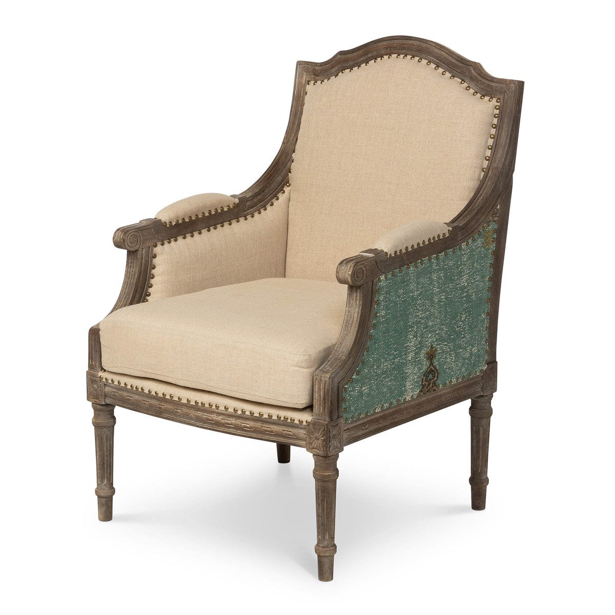 Parkhill Simone Upholstered Arm Chair EFS06072 - Essential Livingroom