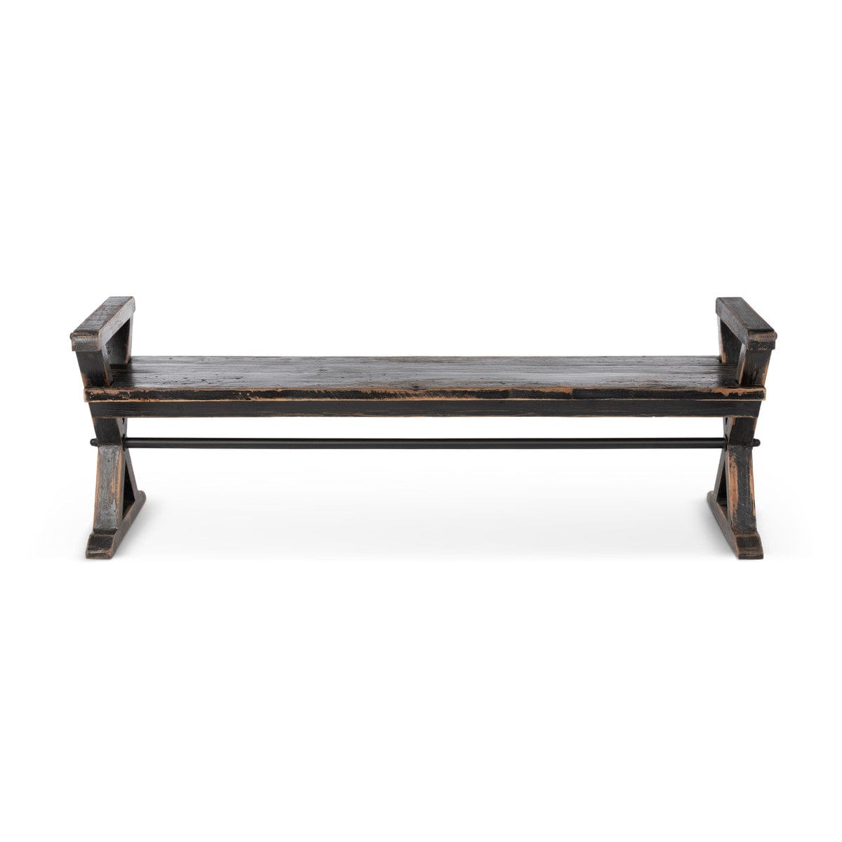 Parkhill Trestle Wood Bench EFS20127