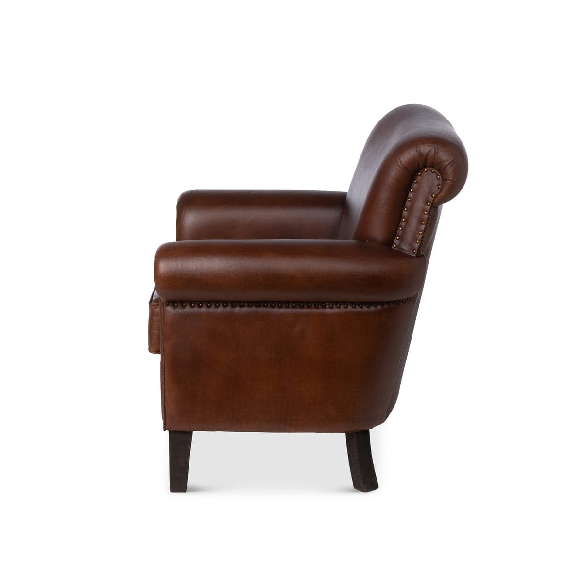 Parkhill Elliot Leather Chair EFS26017 - Essential Livingroom