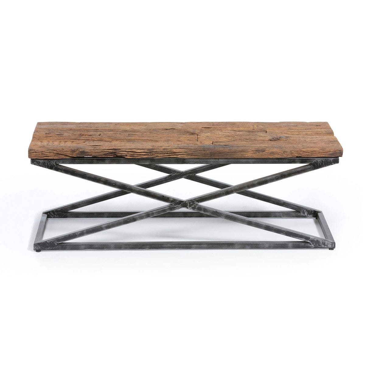 Parkhill Railway Wood and Iron Coffee Table EFT06056