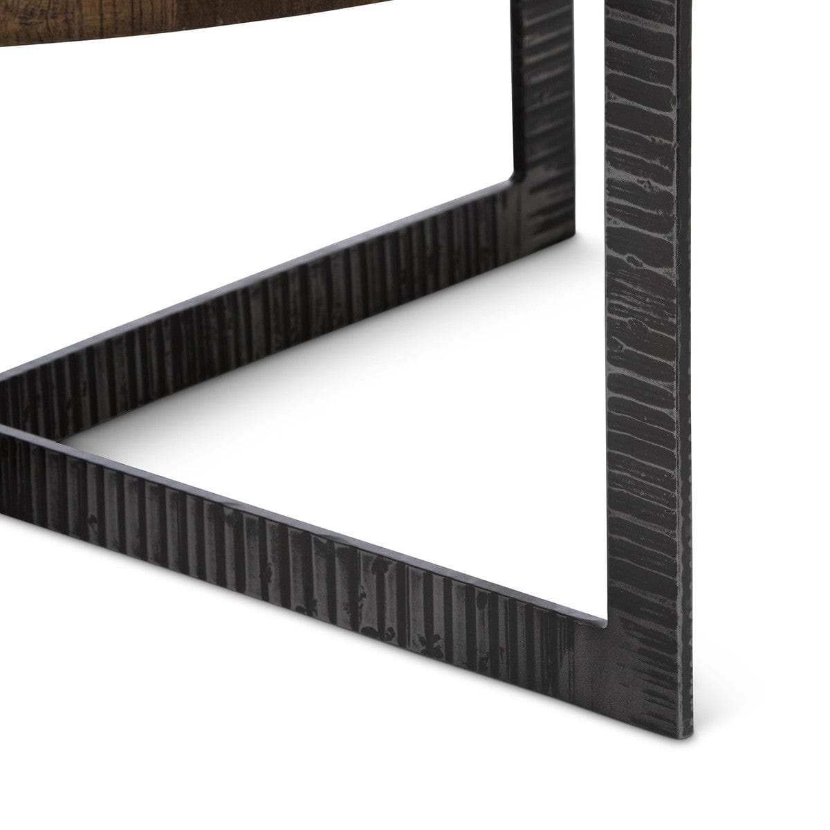 Parkhill Recycled Elm and Iron Coffee Table EFT26076