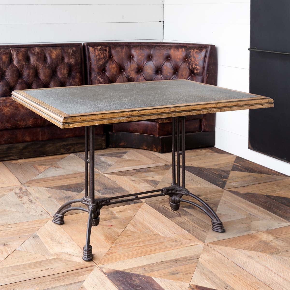 Parkhill Zinc Top Cafe Table EFT81619