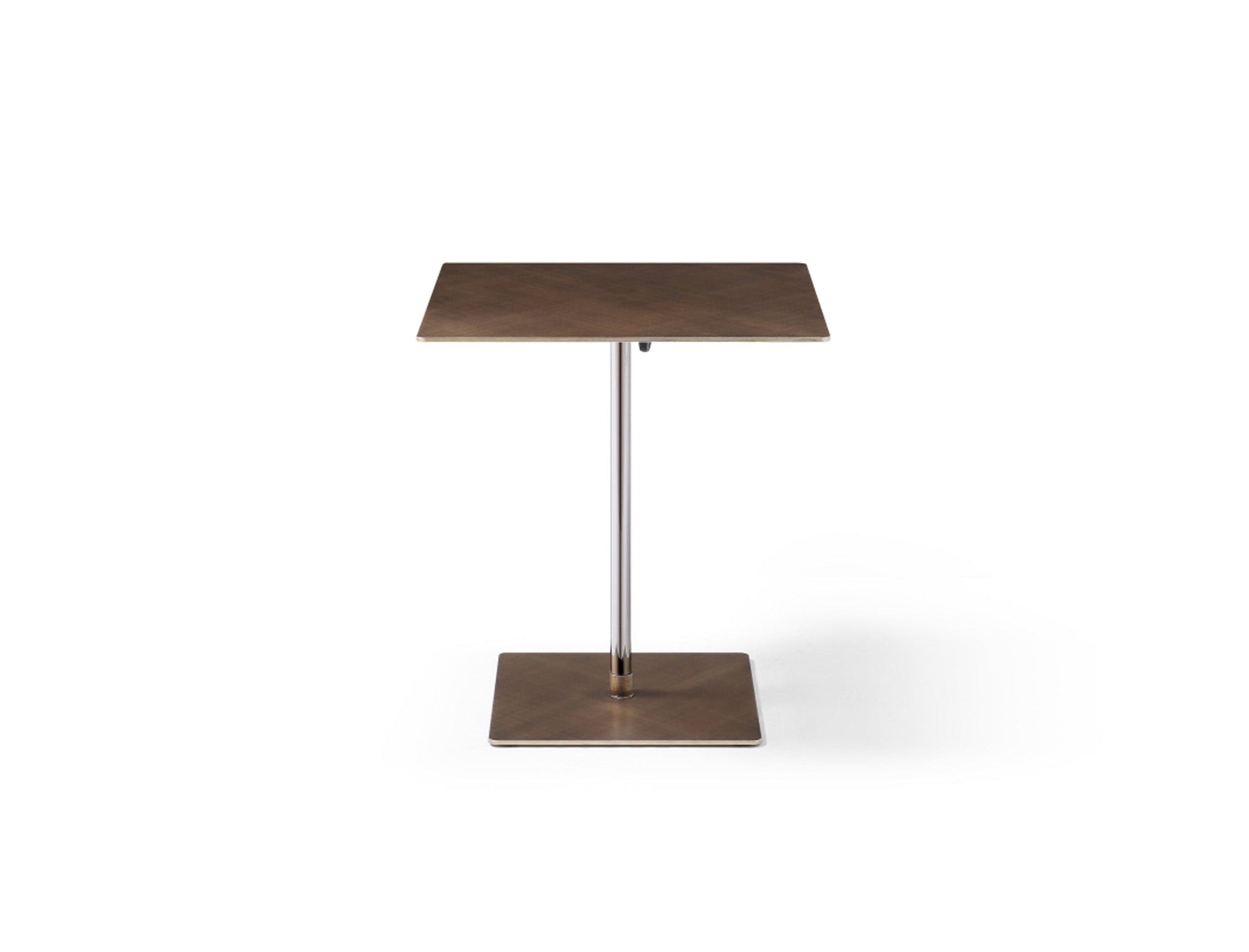 Whiteline Karley Side Table ST1876-BRZ - Essential Livingroom