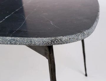 Mobital USA Flint Large Coffee Table Black Spanish Nero Marquina Marble WCO-FLIN-MBLA-LARGE - Essential Livingroom