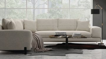 Mobital USA Navajo 39" Square Coffee Table Dark Emperador Marblee WCO-NAVA-DEMP-SQPCB - Essential Livingroom